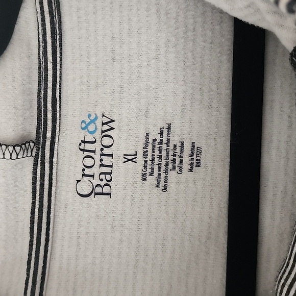 Croft & Barrow XL Striped Hoodie - Picture 4 of 4